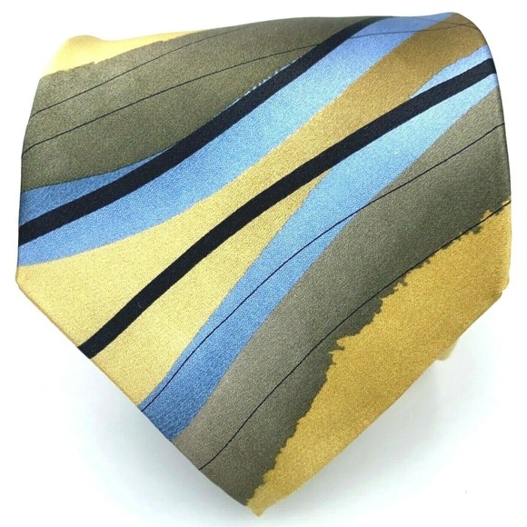 Jerry Garcia Other - Jerry J Garcia Tie "Sun Movement" Collection #46 Limited Edition Gold Necktie